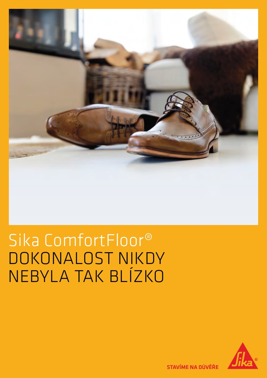 Systémy Sika ComfortFloor: Dokonalost nikdy nebyla tak blízko