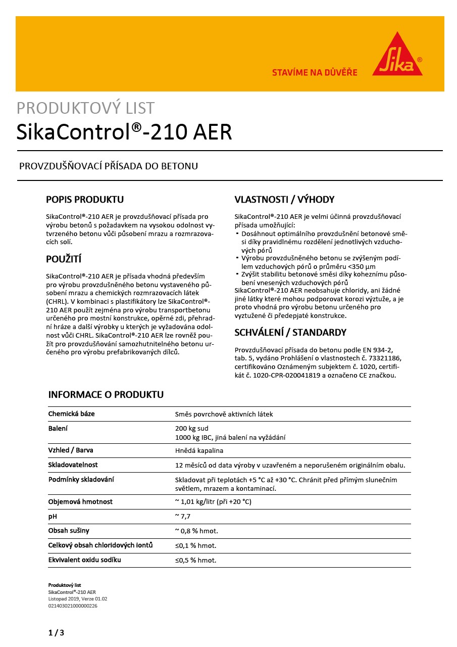 SikaControl®-210 AER