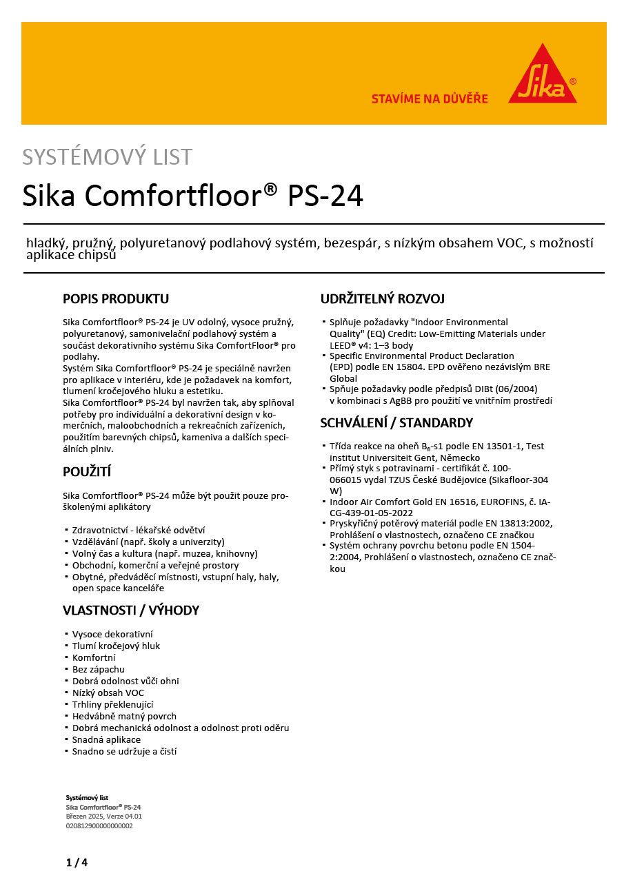 Sika Comfortfloor® PS-24