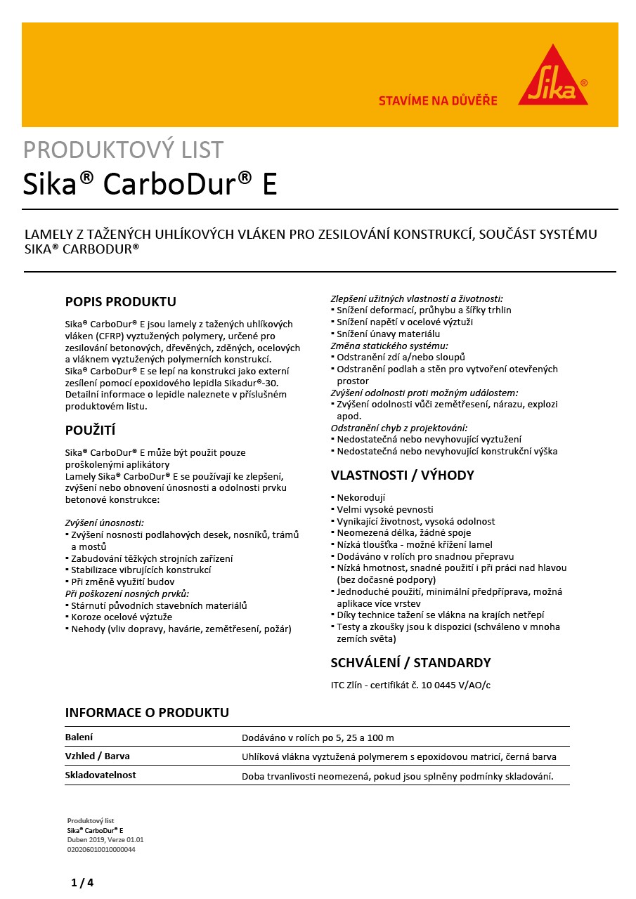 Sika® CarboDur® E