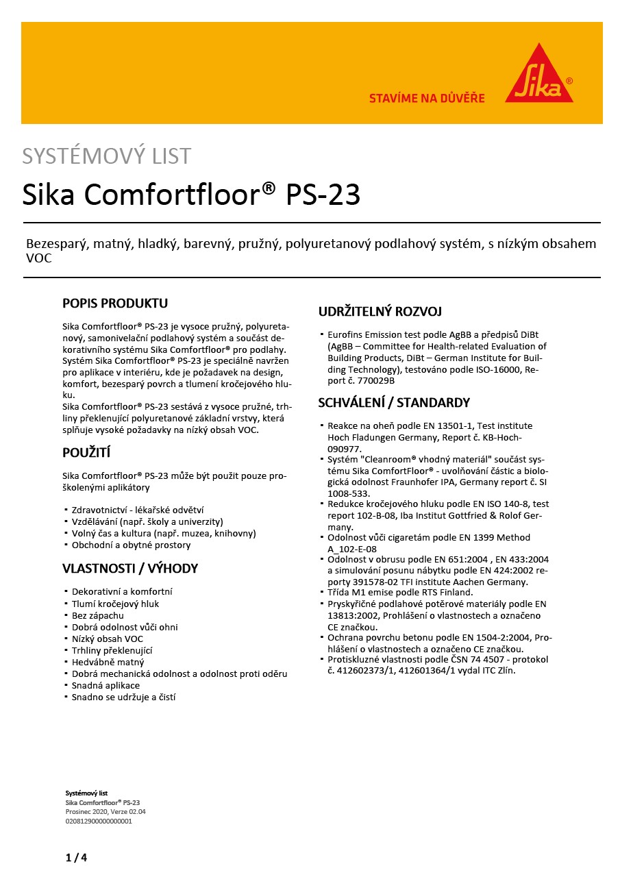 Sika Comfortfloor® PS-23