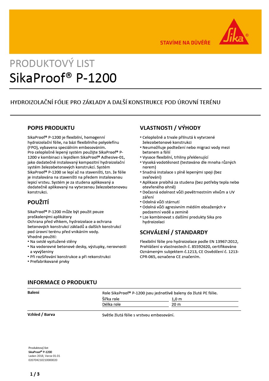 SikaProof® P-1200