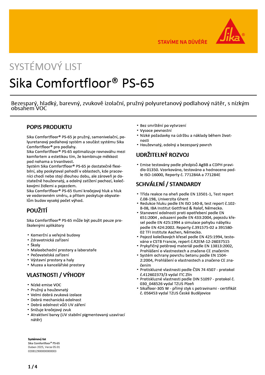 Sika Comfortfloor® PS-65