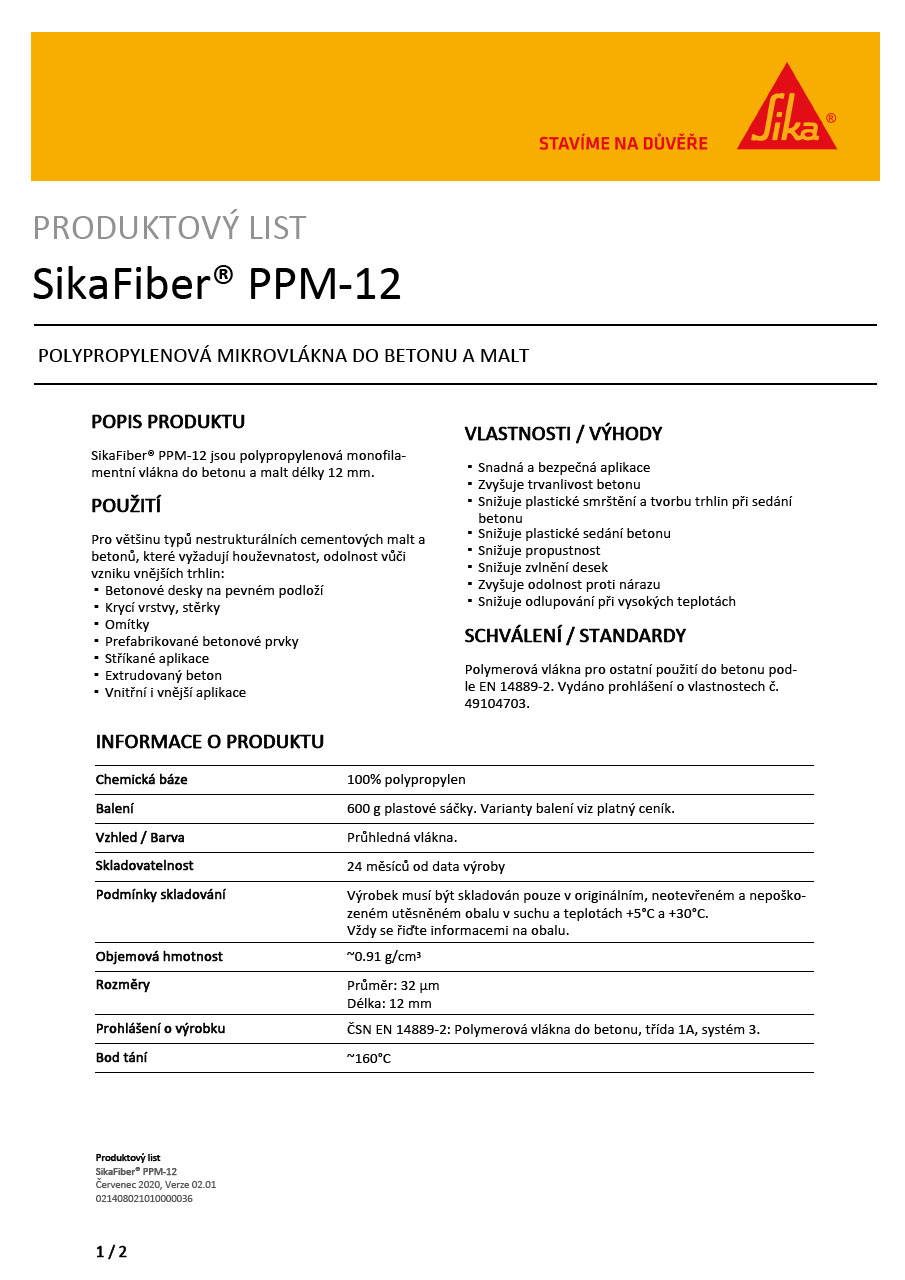 SikaFiber® PPM-12