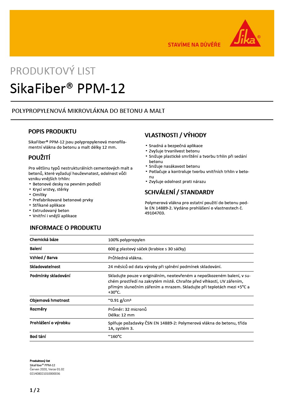 SikaFiber® PPM-12