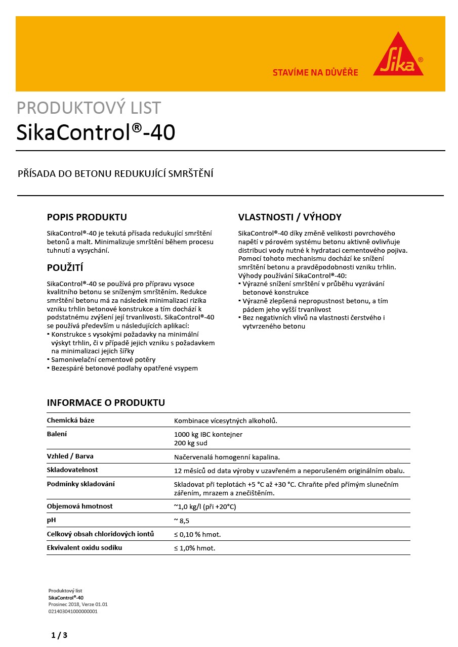 SikaControl®-40