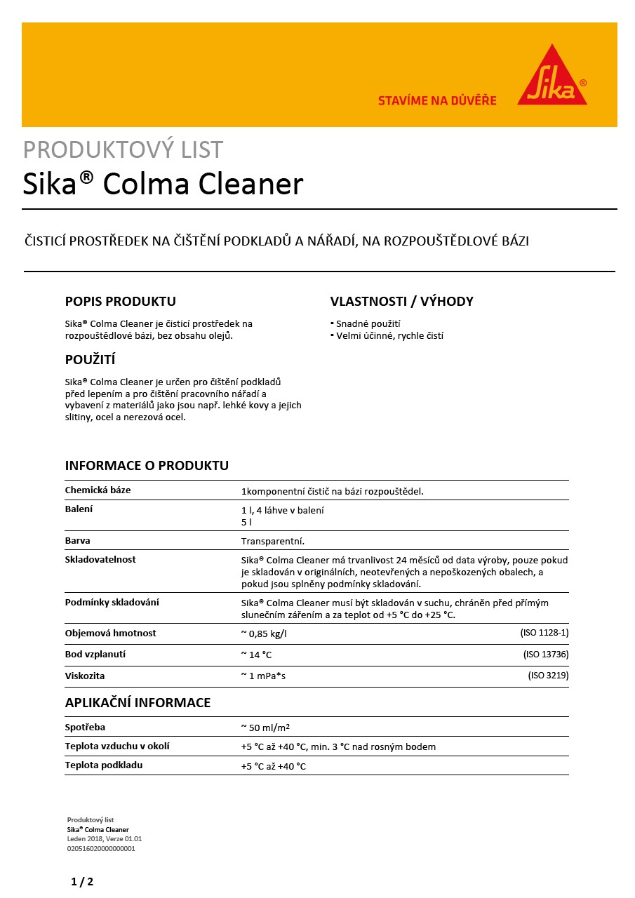Sika® Colma Cleaner