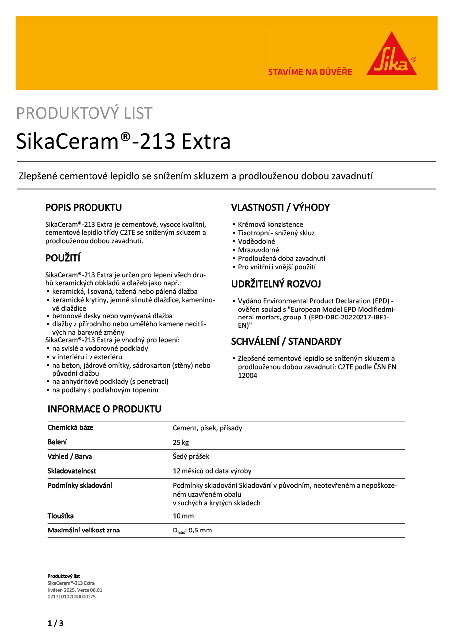 SikaCeram®-213 Extra