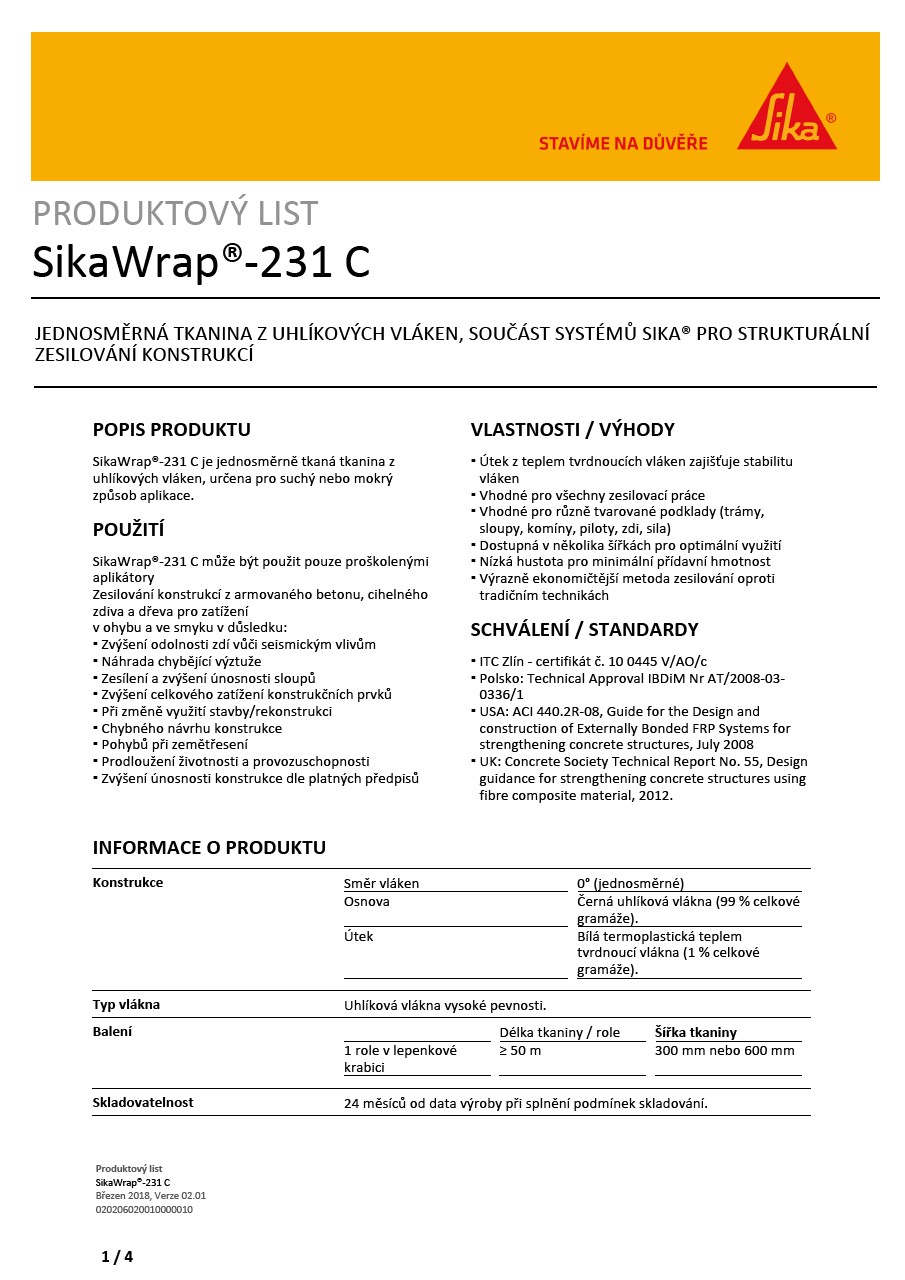 SikaWrap®-231 C