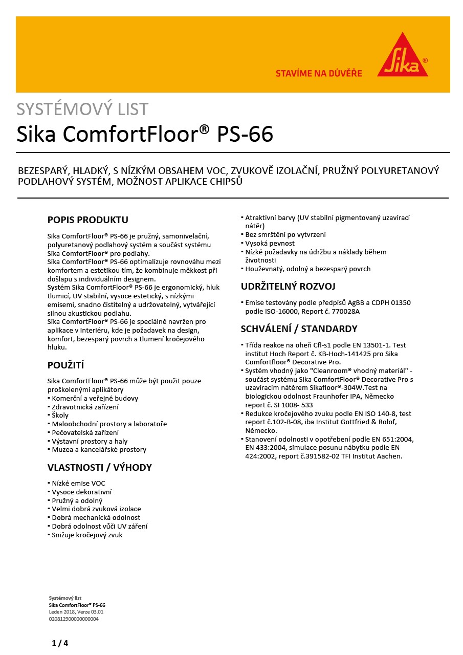 Sika Comfortfloor® PS-66