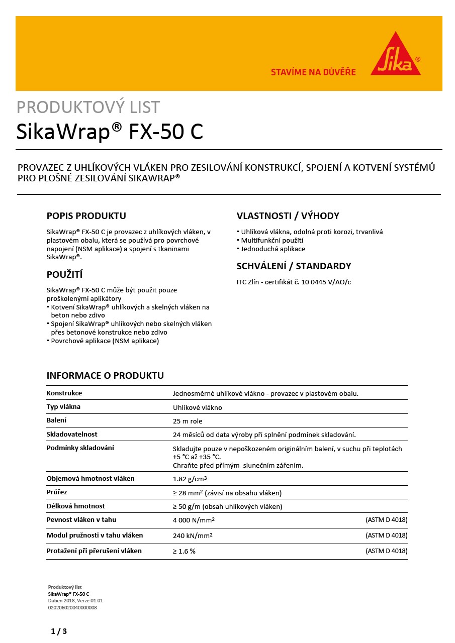 SikaWrap® FX-50 C