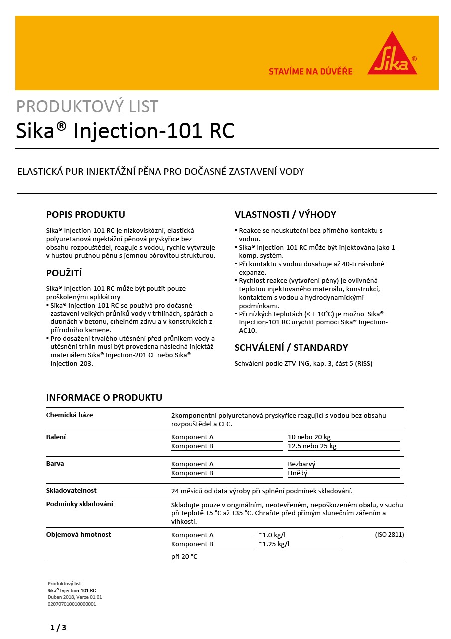 Sika® Injection-101 RC