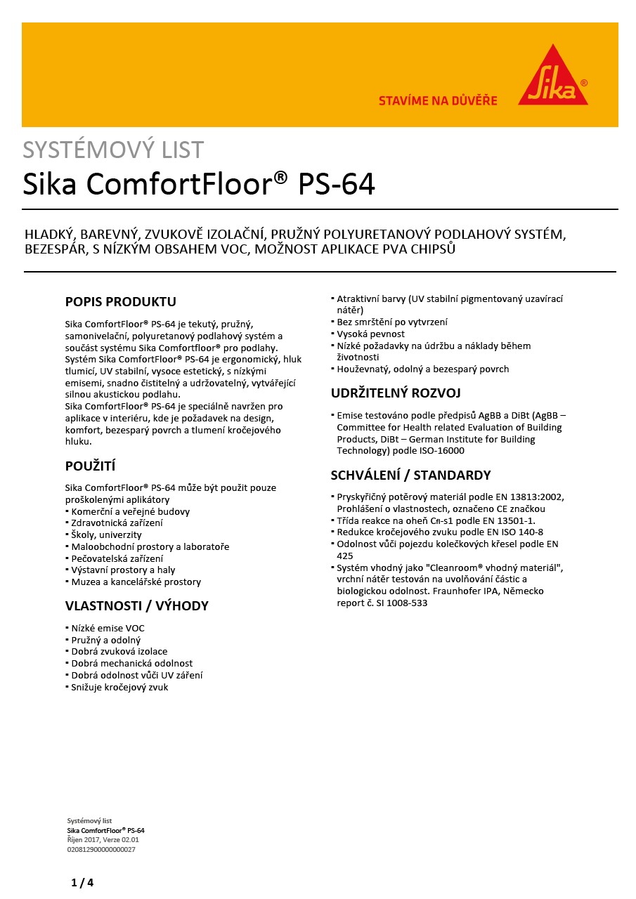 Sika Comfortfloor® PS-64