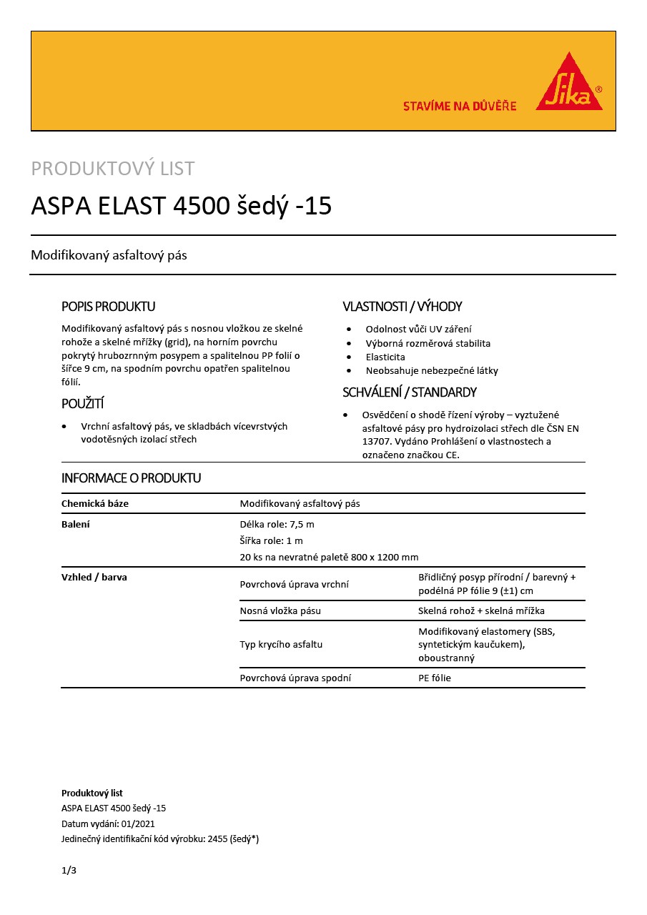 ASPA ELAST 4500 -15