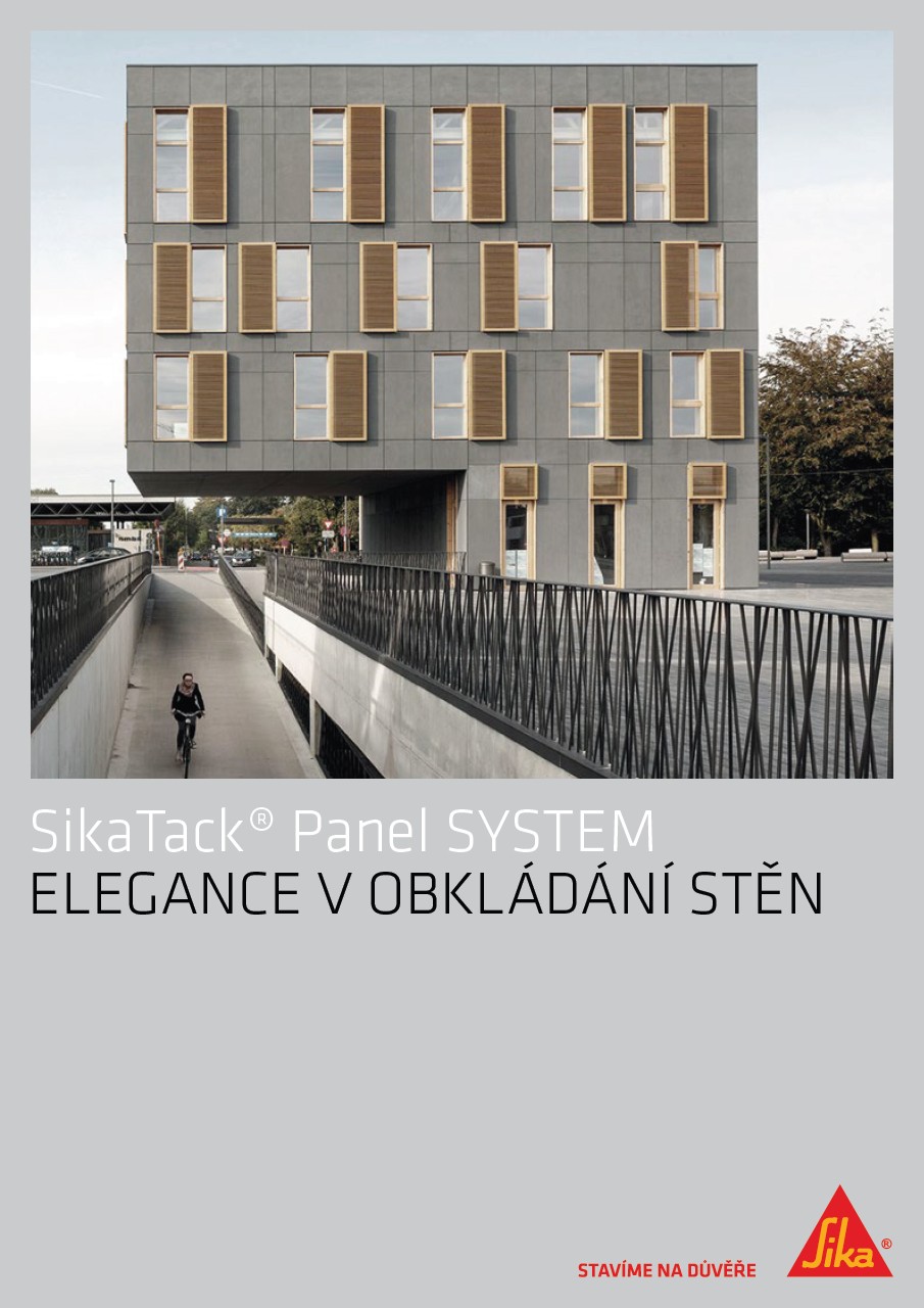 SikaTack Panel systém - Elegance v obkládání stěn