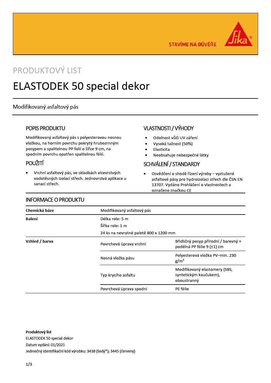 ELASTODEK 50 SPECIAL