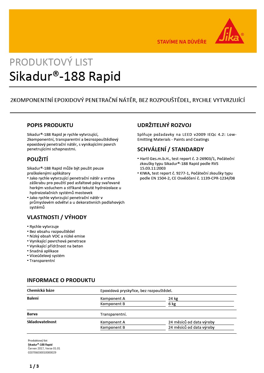Sikadur®-188 Rapid